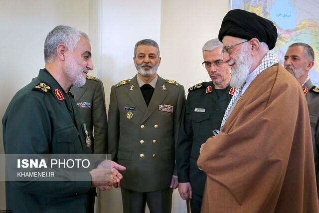 پیام رهبر معظم انقلاب برای شهادت سردار قاسم سلیمانی: انتقام سختی در انتظار جنایتکاران است