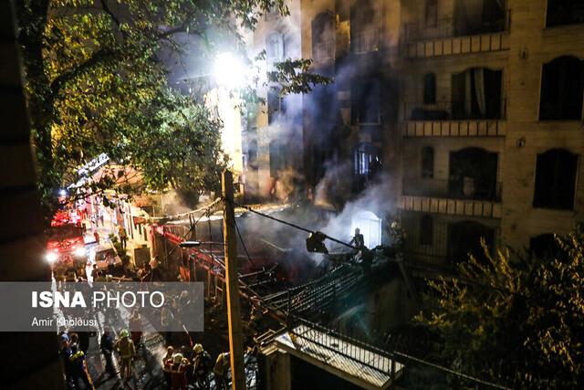 افزایش جان‌باختگان و مصدومین حادثه کلینیک سینا اطهر به ۳۳ تن/ احتمال انفجار مجدد/ مسئولان شهری تا شعاع یک هزار متری منطقه را تخلیه کنند