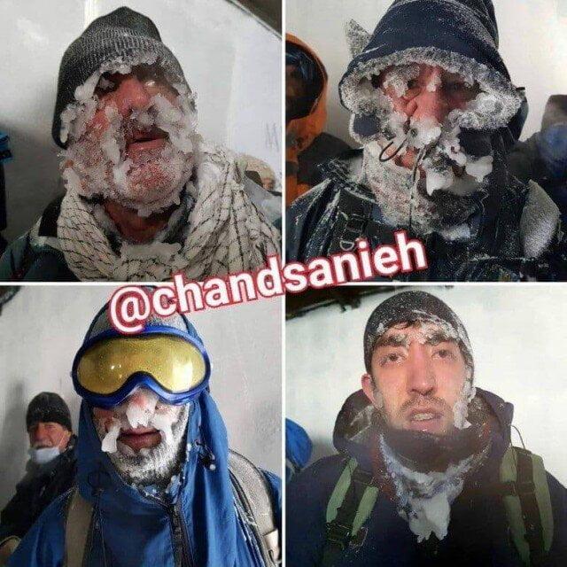 آخرین وضعیت فوتیها و مفقودیهای سقوط بهمن در ارتفاعات تهران/ تصویر