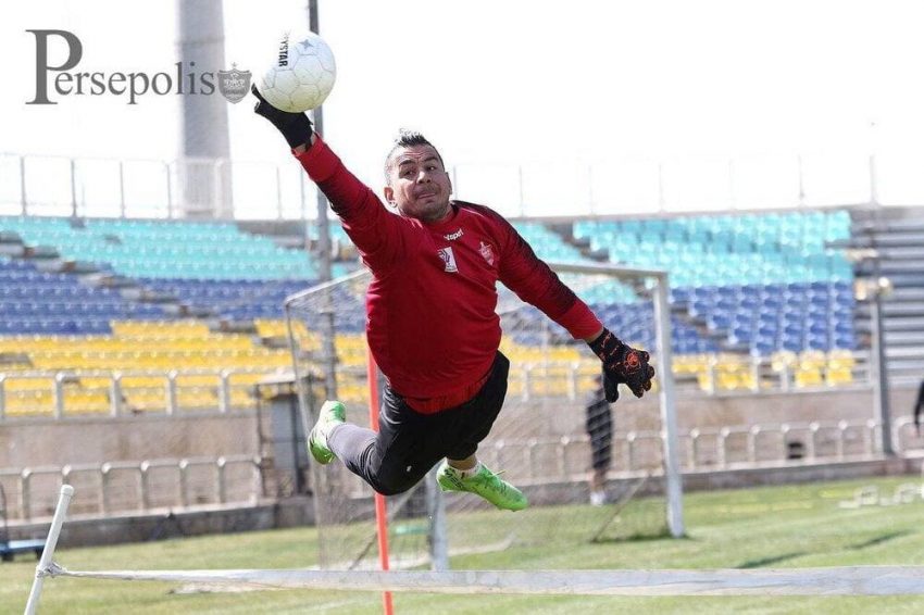 کلکل حامد لک و رادوشوویچ در تمرین پرسپولیس