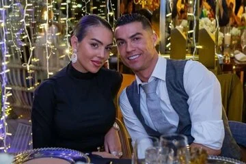 جورجینا سرانجام لباس عروس پوشید!