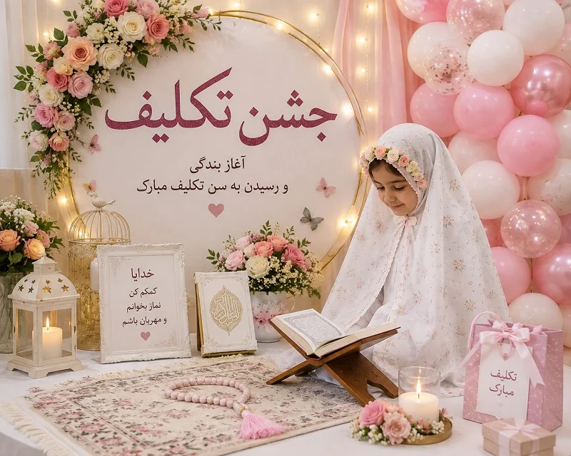 راهنمای برگزاری یک جشن تکلیف دخترانه برای خانواده‌ها