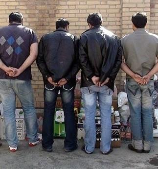 دستگیری 4 مسافرکش زورگیر در تهران