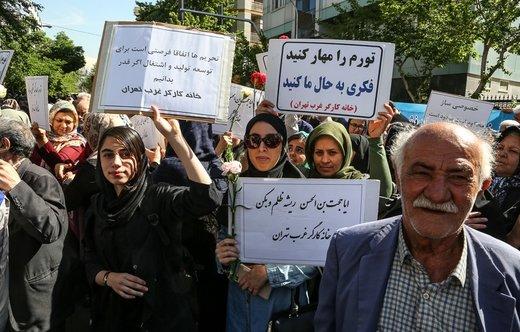 تجمع بزرگ کارگران به مناسبت روز جهانی کارگر