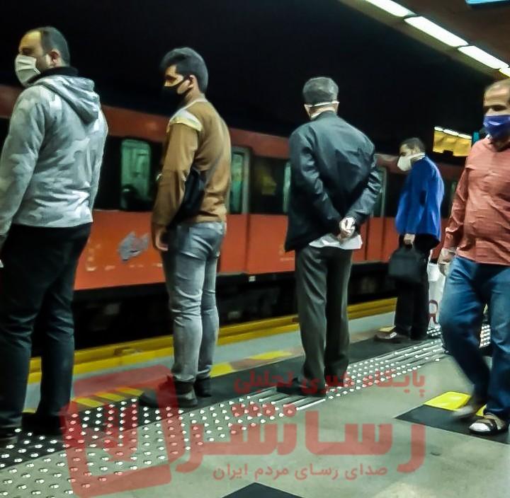 بهبود شرایط مترو با اجباری کردن استفاده از ماسک