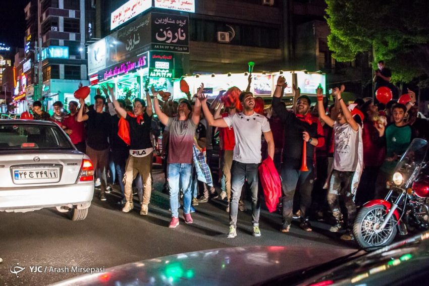 شادمانی مردم ایران در پی صعود مقتدرانه پرسپولیسی ها شادمانی مردم ایران در پی صعود مقتدرانه پرسپولیسی ها