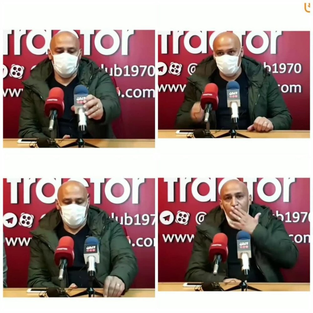 منصوریان اینگونه پروتکل‌های ضد کرونا به تمسخر گرفت/ عکس|خبر فوری