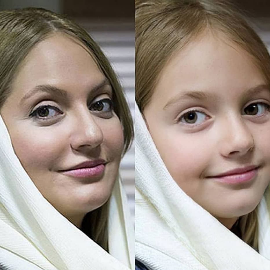 چهره‌ جالب و کودکانه‌ بازیگران|خبر فوری