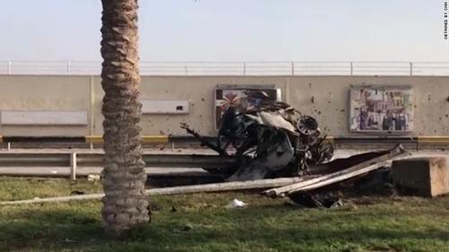 تصاویر جدید از محل شهادت سردار قاسم سلیمانی (+عکس) تصاویر جدید از محل شهادت سردار قاسم سلیمانی (+عکس)