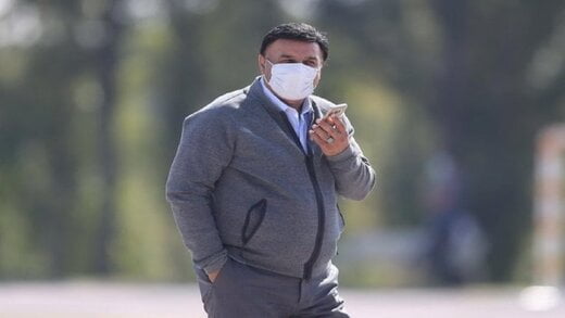 بلندشو و بازهم برای ما استقلالیها کری بخوان/ همه در کنار مهرداد میناوند هستیم