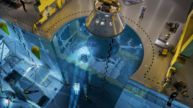 ساخت بزرگترین و عمیق‌ترین استخر جهان برای فضانوردان|خبر فوری