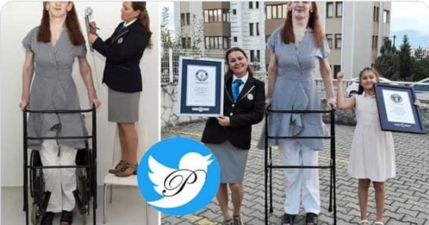 با قدبلندترین زن دنیا آشنا شوید