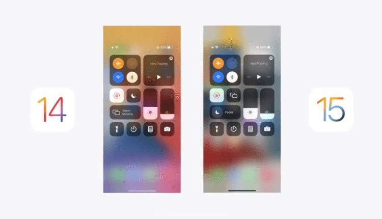 مقایسه ios 15 با ios 15