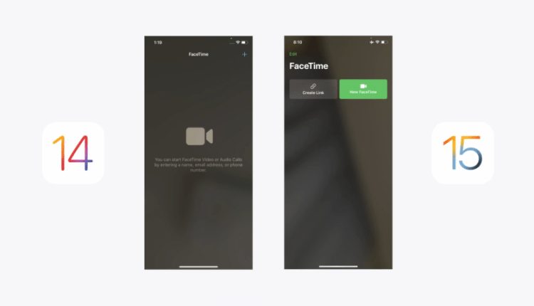 مقایسه ios 15 با ios 15
