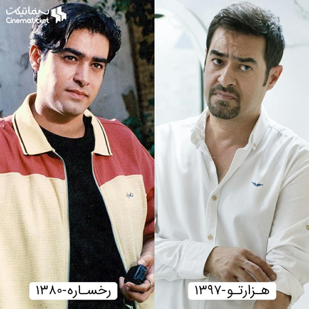 تغییرات ظاهری بازیگران معروف در گذر زمان