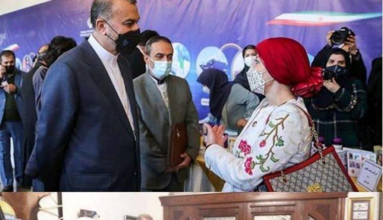 سفیر جدید بیحجاب فلسطین در ایران سفیر جدید بیحجاب فلسطین در ایران