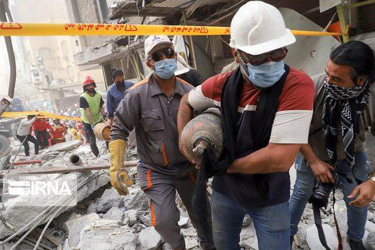 ریزش ساختمان