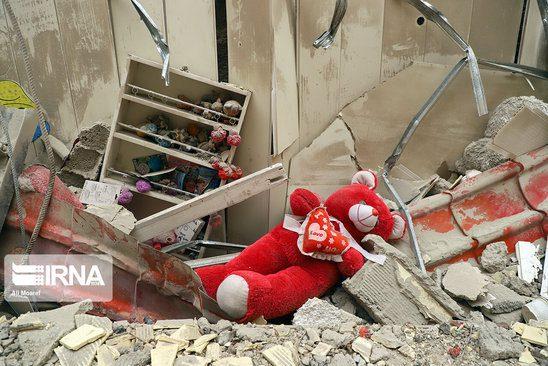 ریزش ساختمان