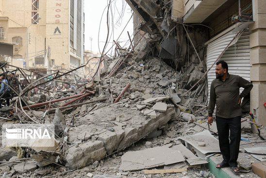 ریزش ساختمان