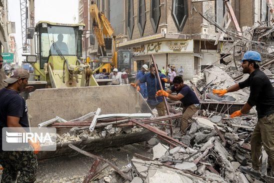 ریزش ساختمان