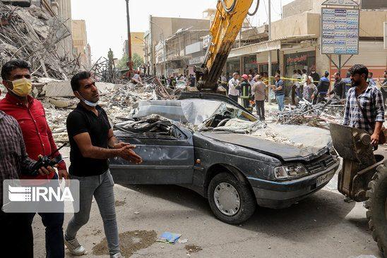 ریزش ساختمان