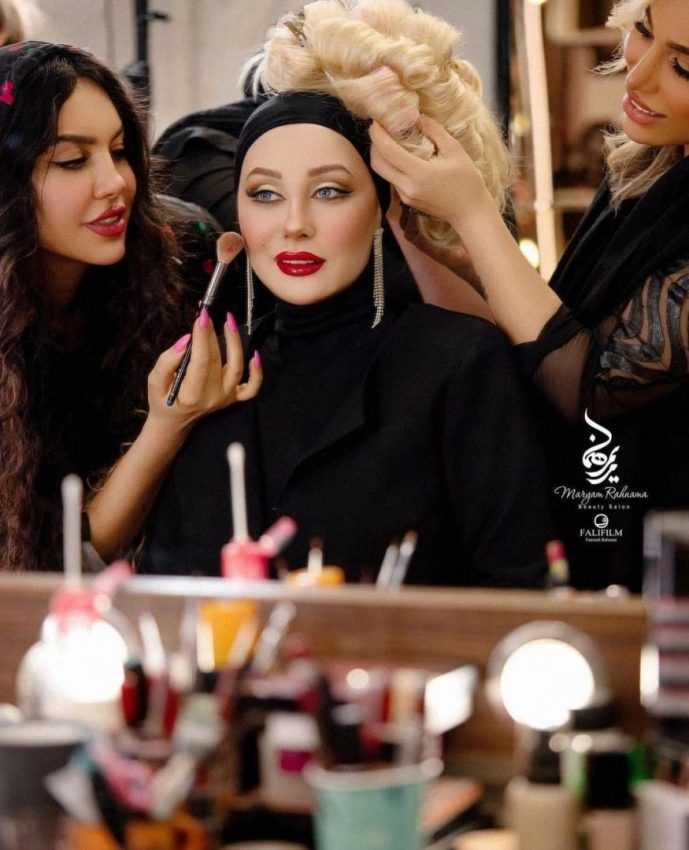 چهره جدید آرام جعفری به مناسب سال نو