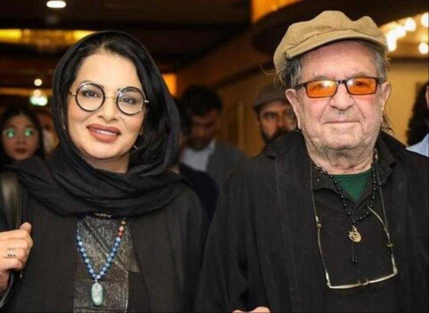 داریوش مهرجویی و همسرش داریوش مهرجویی و همسرش