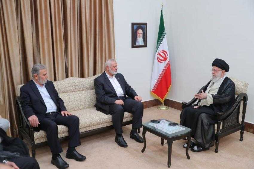 آخرین تصاویر از شهید اسماعیل هنیه در تهران آخرین تصاویر از شهید اسماعیل هنیه در تهران