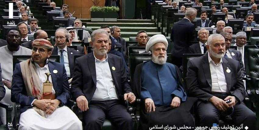 آخرین تصاویر از شهید اسماعیل هنیه در تهران آخرین تصاویر از شهید اسماعیل هنیه در تهران
