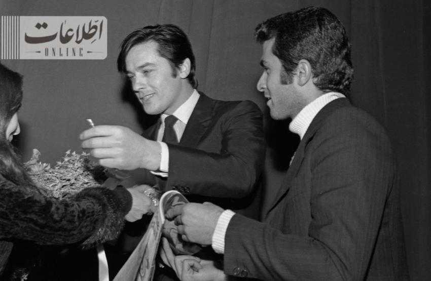 آلن دلون در تهران آلن دلون در تهران