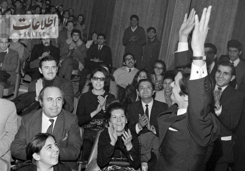آلن دلون در تهران آلن دلون در تهران