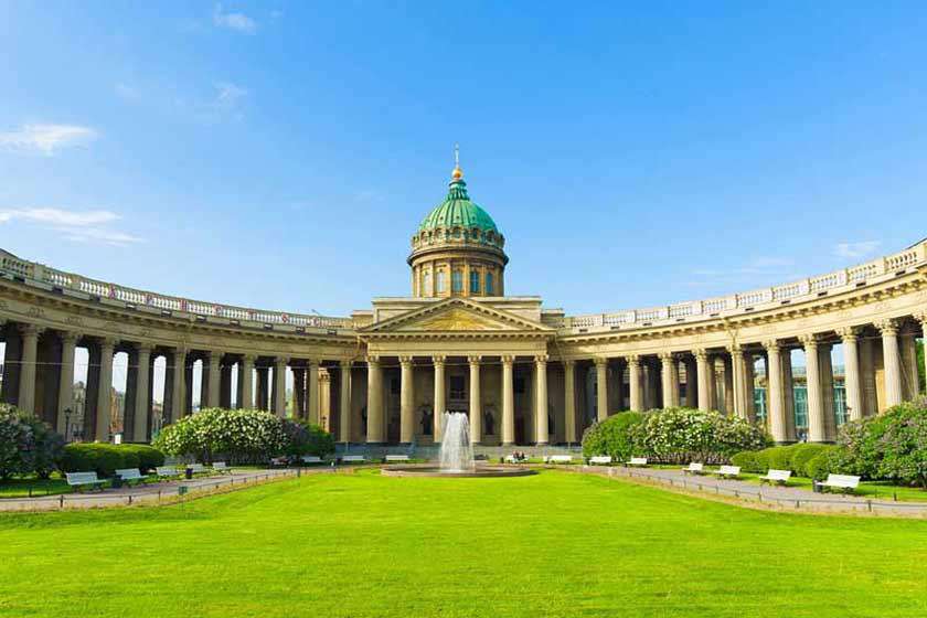 کلیسای جامع کازان سن پترزبورگ