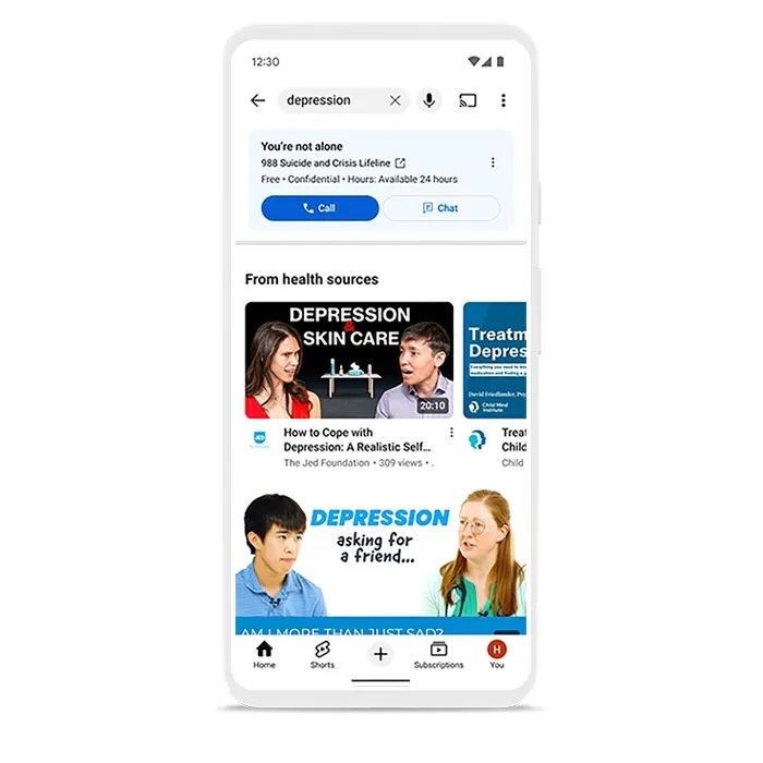 یوتیوب گامی جدید در ارائه محتوای سلامت روان به نوجوانان بردارد