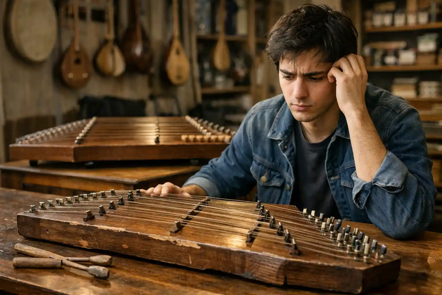 اشتباهات رایج در خرید سنتور که جلوی پیشرفت شما را می‌گیرد