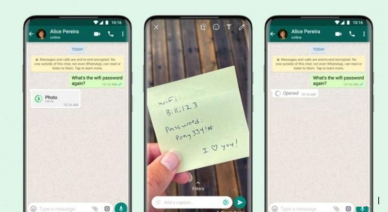 عکس و فیلم های زماندار در واتساپ