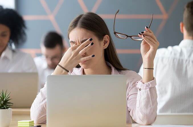بروز علائم اولیه ام اس در چشم ها