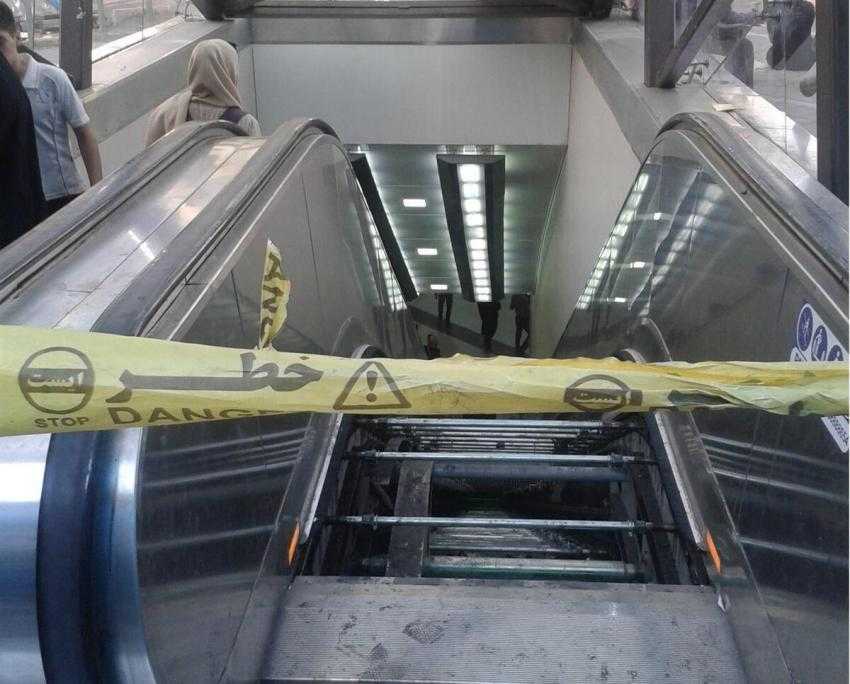 حادثه در ایستگاه مترو تهران/ ۱۸ مصدوم