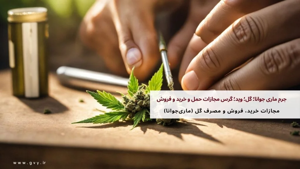مجازات مصرف مواد مخدر گل + بررسی مجازات خرید، حمل و قاچاق مواد مخدر گل