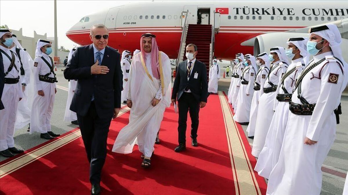 اردوغان در قطر: اعلام همبستگی با دوحه و بررسی حمله اسرائیل