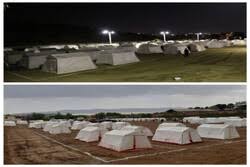 اسکان 450 نفر از شهروندان دماوند در اردوگاه اضطراری