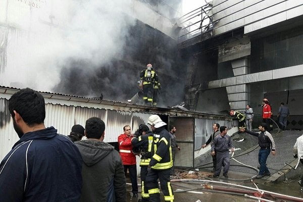 , آتش سوزی در ساختمانی در ضلع غربی دریاچه چیتگر (+عکس), رسا نشر - خبر روز