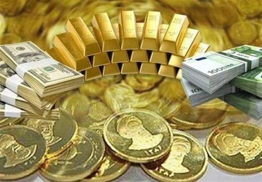 قیمت طلا، سکه و ارز ۱۴۰۰/۰۷/۲۴؛ دلار گران شد