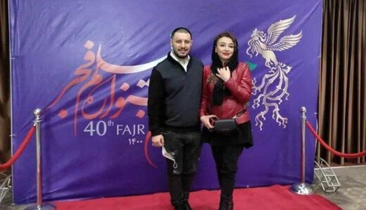جواد عزتی و همسرش در جشنواره فیلم فجر/ عکس