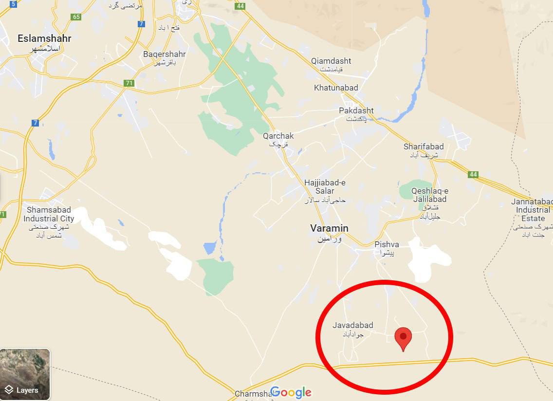 زلزله جوادآباو ورامین استان تهران