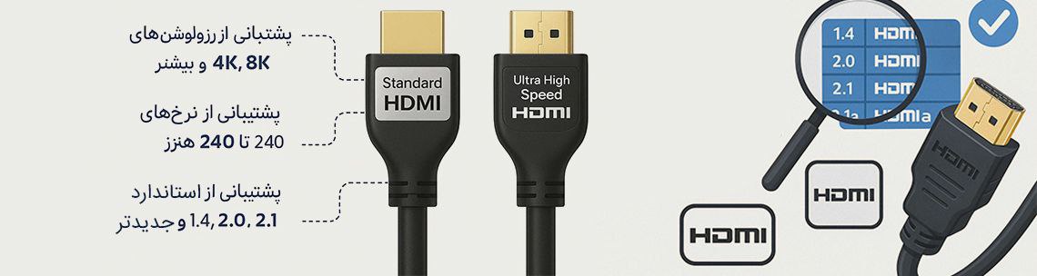 کابل hdmi برای لپ تاپ